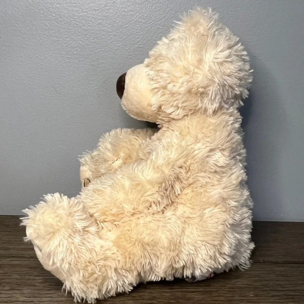 Gund Philbin Teddy Bear Cream Beige Shaggy Plush Stuffed Animal Toy 6047531